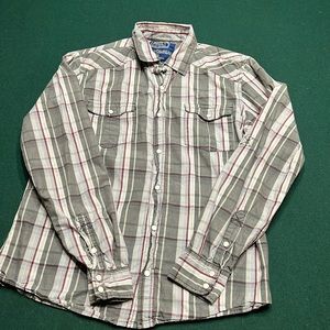 Supply Company USA Men’s western shirt with pearl snaps. Size M